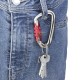 TROIKA KARABINER Γάντζος αλουμινίου KAR12/RD