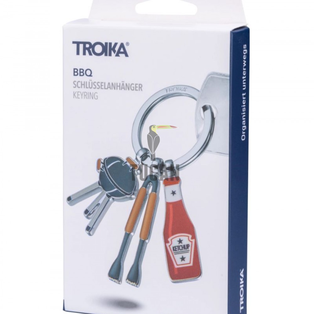 Μπρελόκ Troika "BBQ" KR26-03/CH