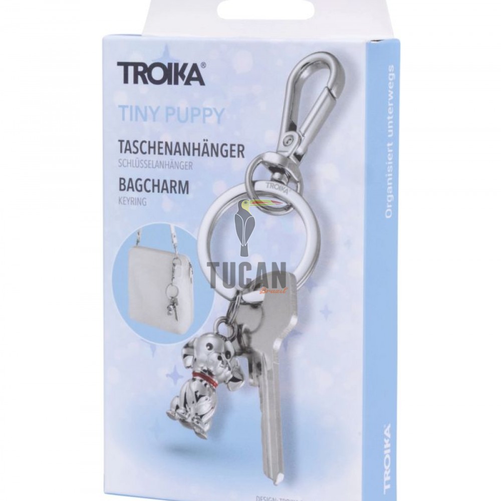 Μπρελόκ Troika "TINY PUPPY" KR26-51/CH