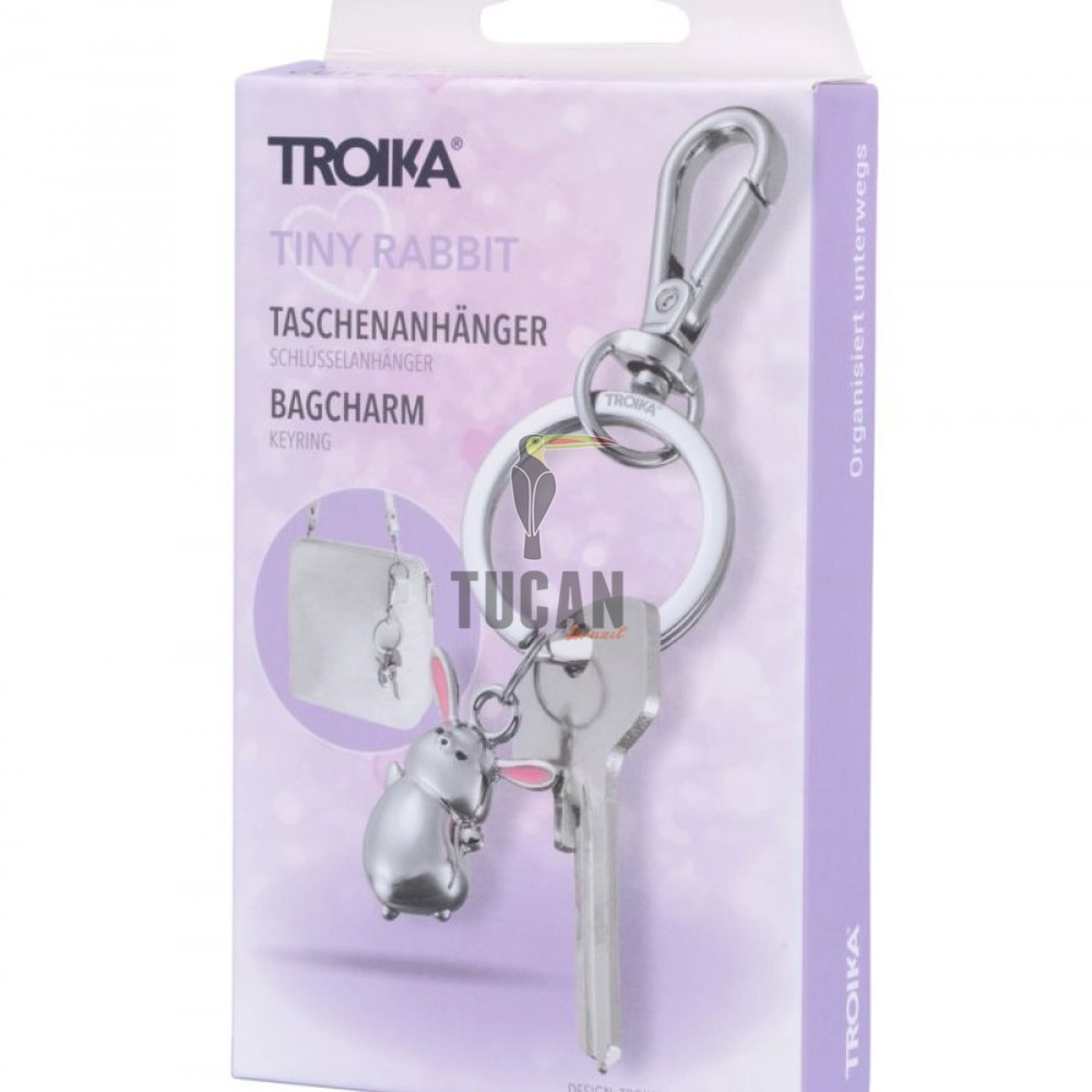Μπρελόκ Troika "TINY RABBIT" KR26-52/CH