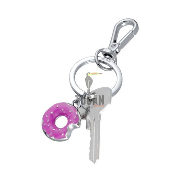 Μπρελόκ Troika "TINY DONUT" KR26-53/CH