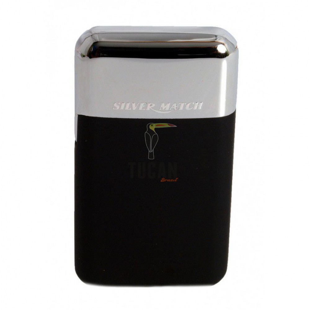 Αναπτήρας Silver Match Jet Slim Μονής Jet Φλόγας 40674231BK