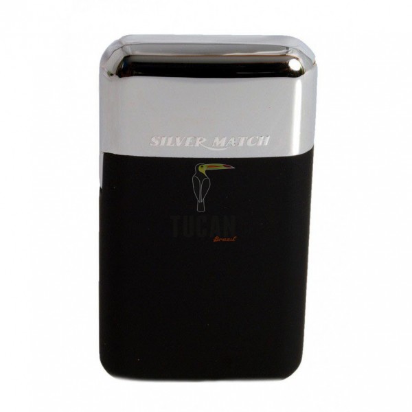 Αναπτήρας Silver Match Jet Slim Μονής Jet Φλόγας 40674231BK