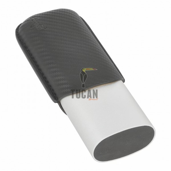Πουροθήκη 2 πούρων Carbon Angelo 812037