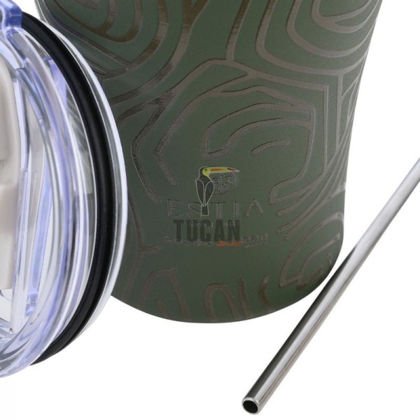 Θερμός ESTIA coffee mug 350ml 01-31725 OLIVE FLOW