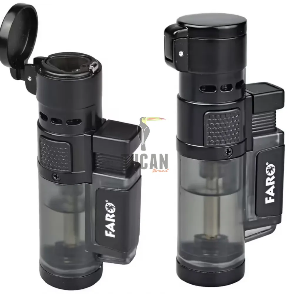 Αναπτήρας πούρου 3πλης jet φλόγας Faro 22002BK