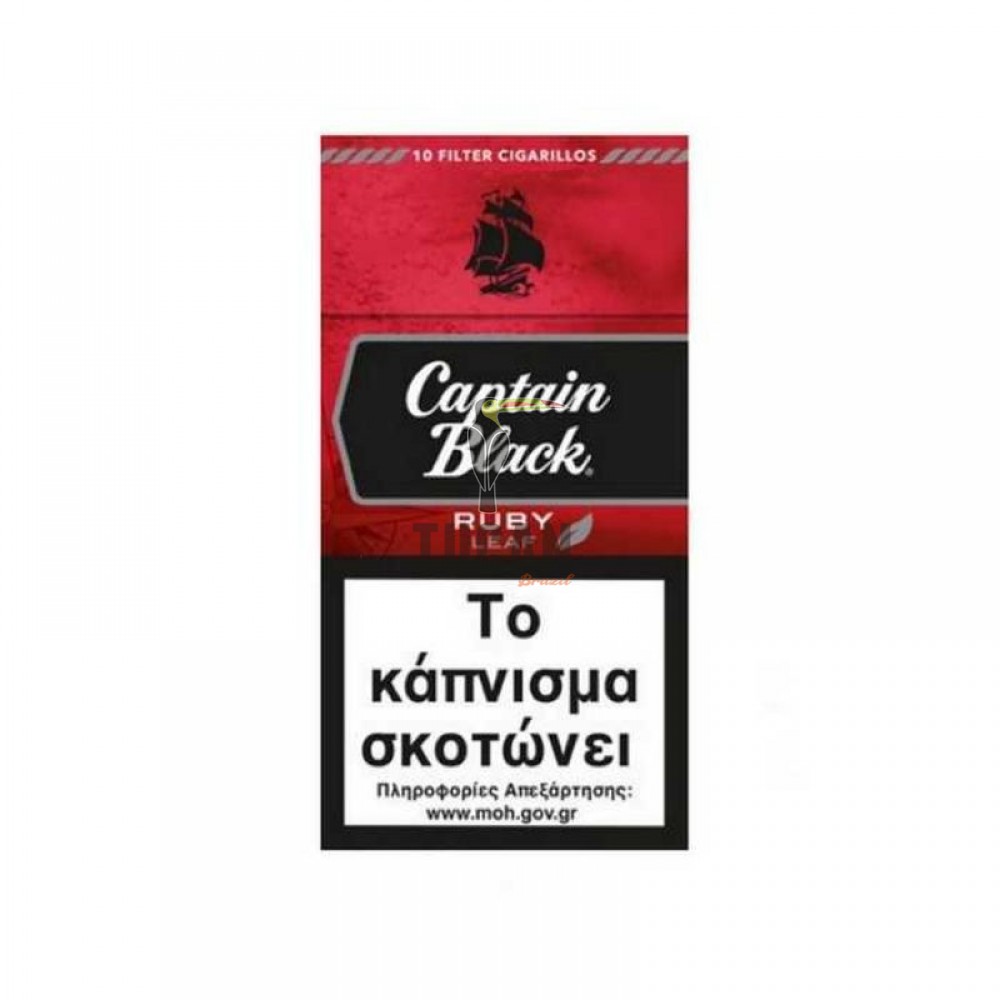 Captain Black Ruby 10 Filter Cigarillos