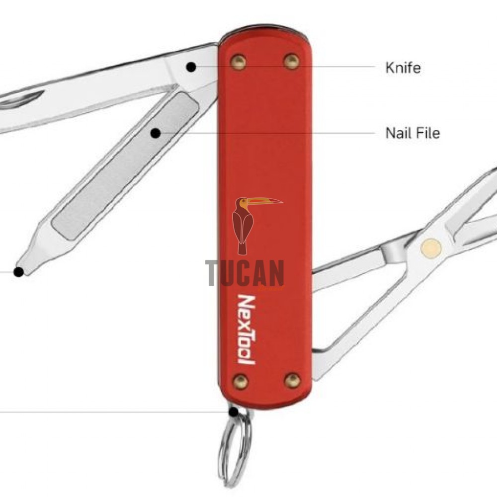 ΣΟΥΓΙΑΣ NEXTOOL MINI POCKET KNIFE RED NE0142