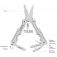 ΠΟΛΥΕΡΓΑΛΕΙΟ NEXTOOL MICRO SAILOR SCISSORS S0 ΑΣΗΜΙ NE20417