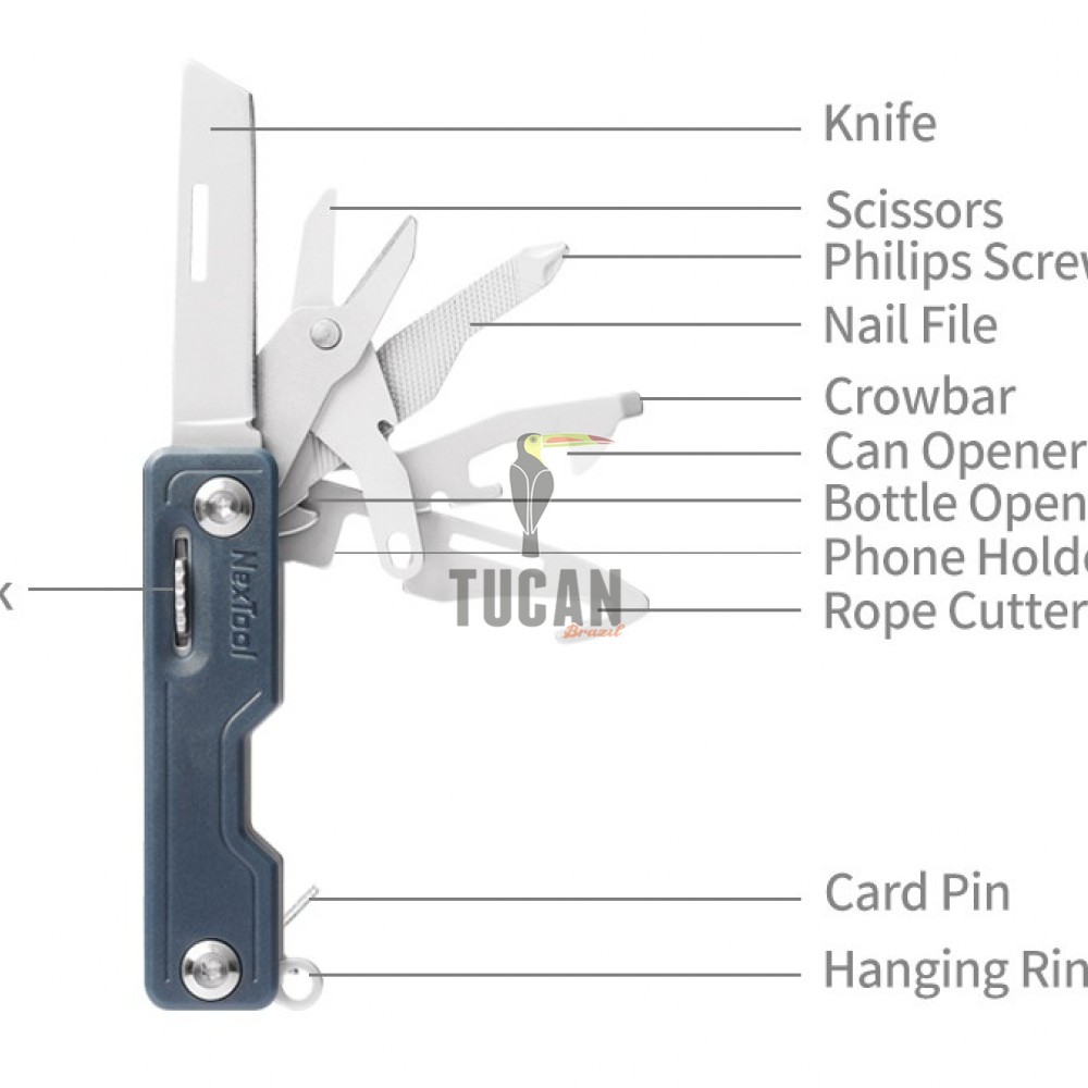 ΠΟΛΥΕΡΓΑΛΕΙΟ NEXTOOL MULTI FUNCTIONAL KNIFE BLUE NE20099