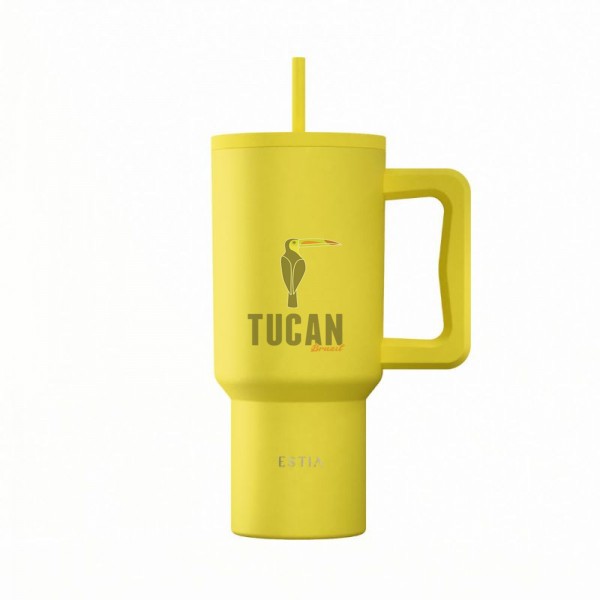Θερμός ESTIA Straw Tumbler XL 900m Sunbeam  01-41496