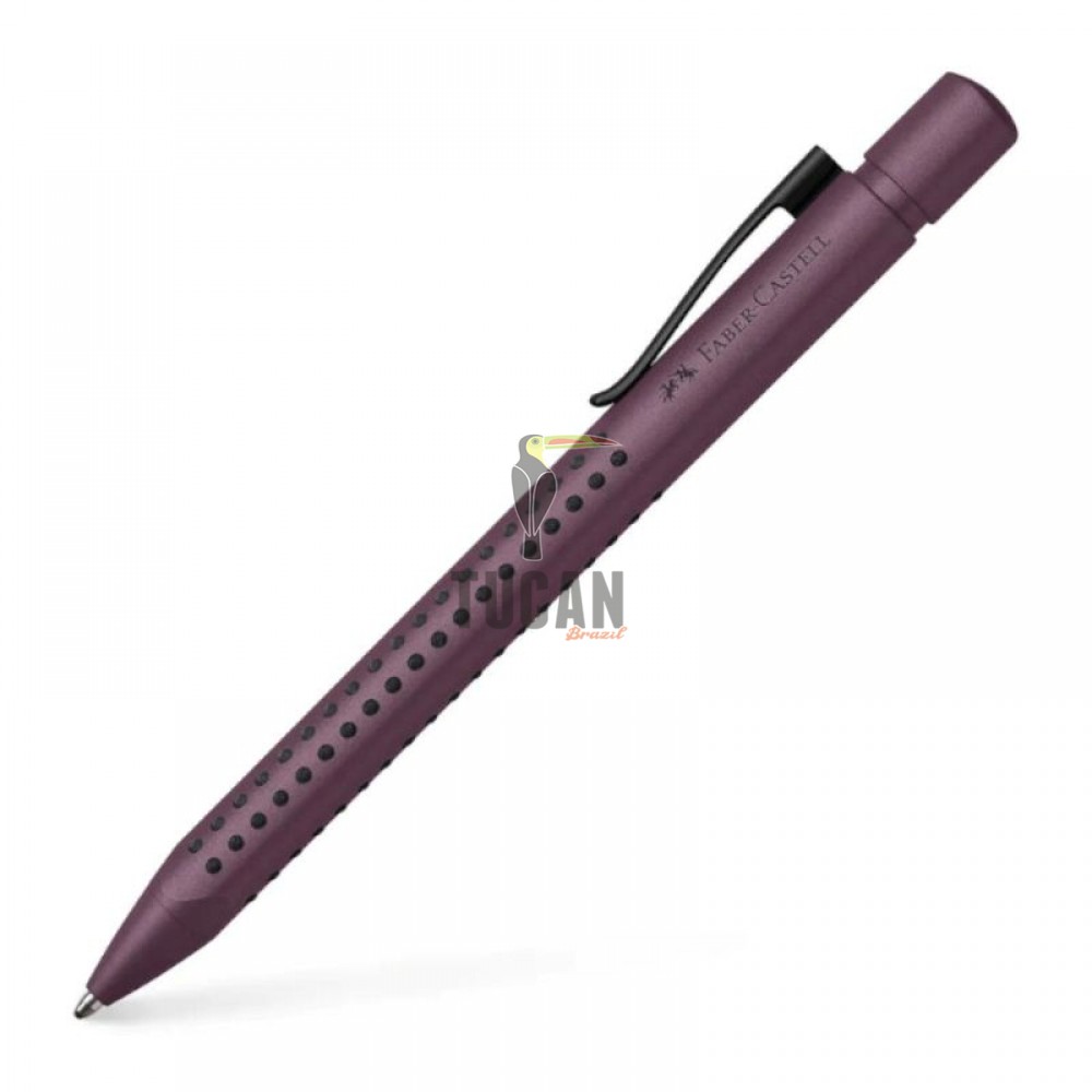 ΣΕΤ ΔΩΡΟΥ FABER CASTELL ΠΕΝΑ Μ & ΣΤΥΛΟ ΣΕ ΜΕΤΑΛΛΙΚΟ ΚΟΥΤΙ GRIP ΜΠΟΡΝΤΩ 201530