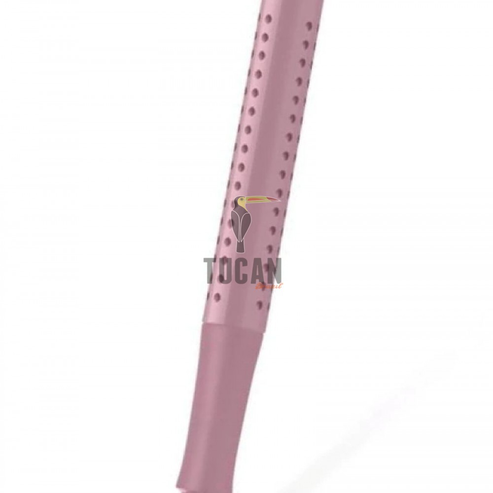 ΣΕΤ ΔΩΡΟΥ FABER CASTELL ΠΕΝΑ Μ & ΣΤΥΛΟ ΣΕ ΜΕΤΑΛΛΙΚΟ ΚΟΥΤΙ GRIP PALE ROSE 201539
