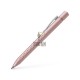ΣΕΤ ΔΩΡΟΥ FABER CASTELL ΠΕΝΑ Μ & ΣΤΥΛΟ ΣΕ ΜΕΤΑΛΛΙΚΟ ΚΟΥΤΙ GRIP PALE ROSE 201539