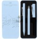 ΣΕΤ ΔΩΡΟΥ FABER CASTELL ΠΕΝΑ Μ & ΣΤΥΛΟ ΣΕ ΜΕΤΑΛΛΙΚΟ ΚΟΥΤΙ SKY BLUE 201524