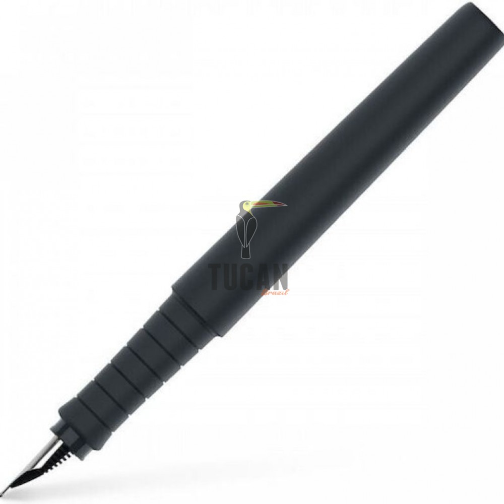 Σετ πένα και στυλό Faber-Castell Poly Ball σε μεταλλικό κουτί Μαύρο 241050