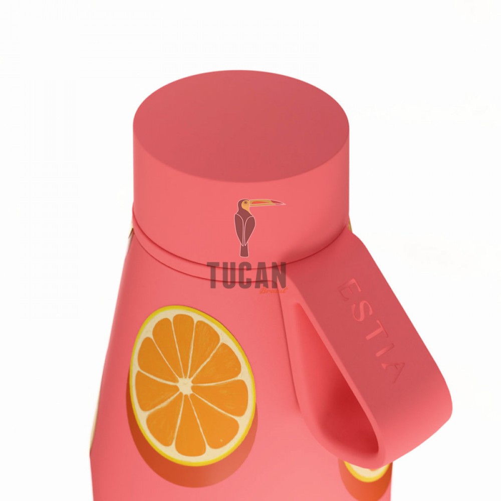 ΘΕΡΜΟΣ ESTIA FLOW SAVE THE AEGEAN 500ml ORANGE POP 01-42165
