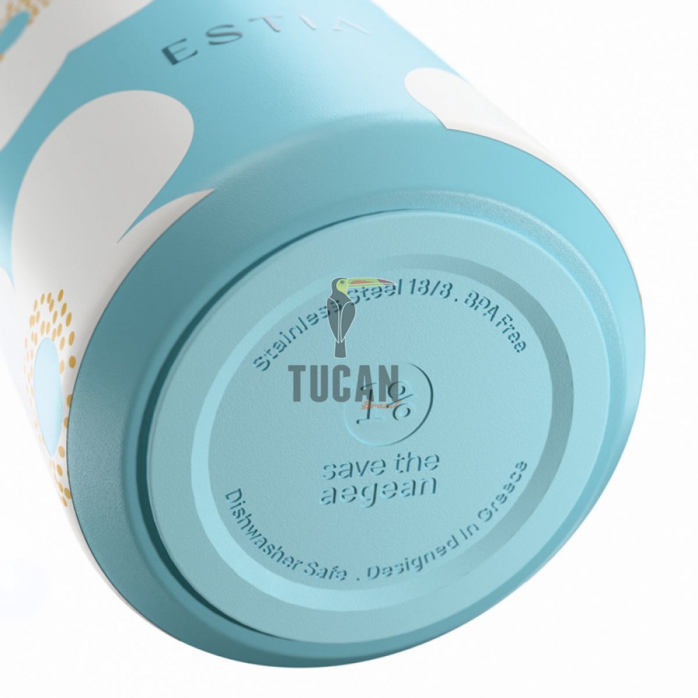 ΘΕΡΜΟΣ ESTIA FLOW SAVE THE AEGEAN 500ml BLUE DAISY 01-42189