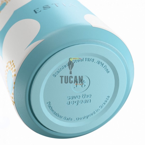 ΘΕΡΜΟΣ ESTIA FLOW SAVE THE AEGEAN 500ml BLUE DAISY 01-42189