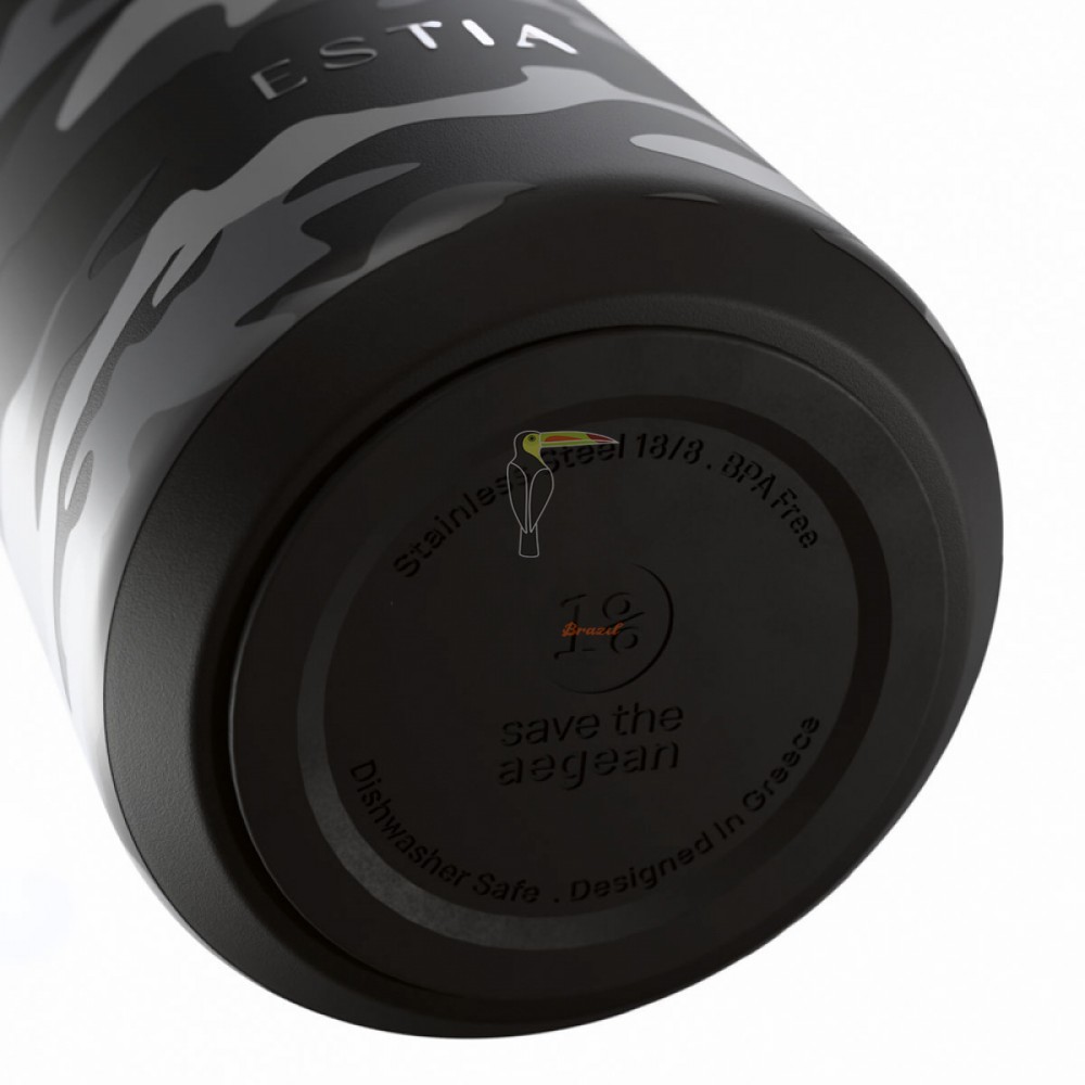 ΘΕΡΜΟΣ ESTIA FLOW SAVE THE AEGEAN 500ml DARK CAMO 01-47870