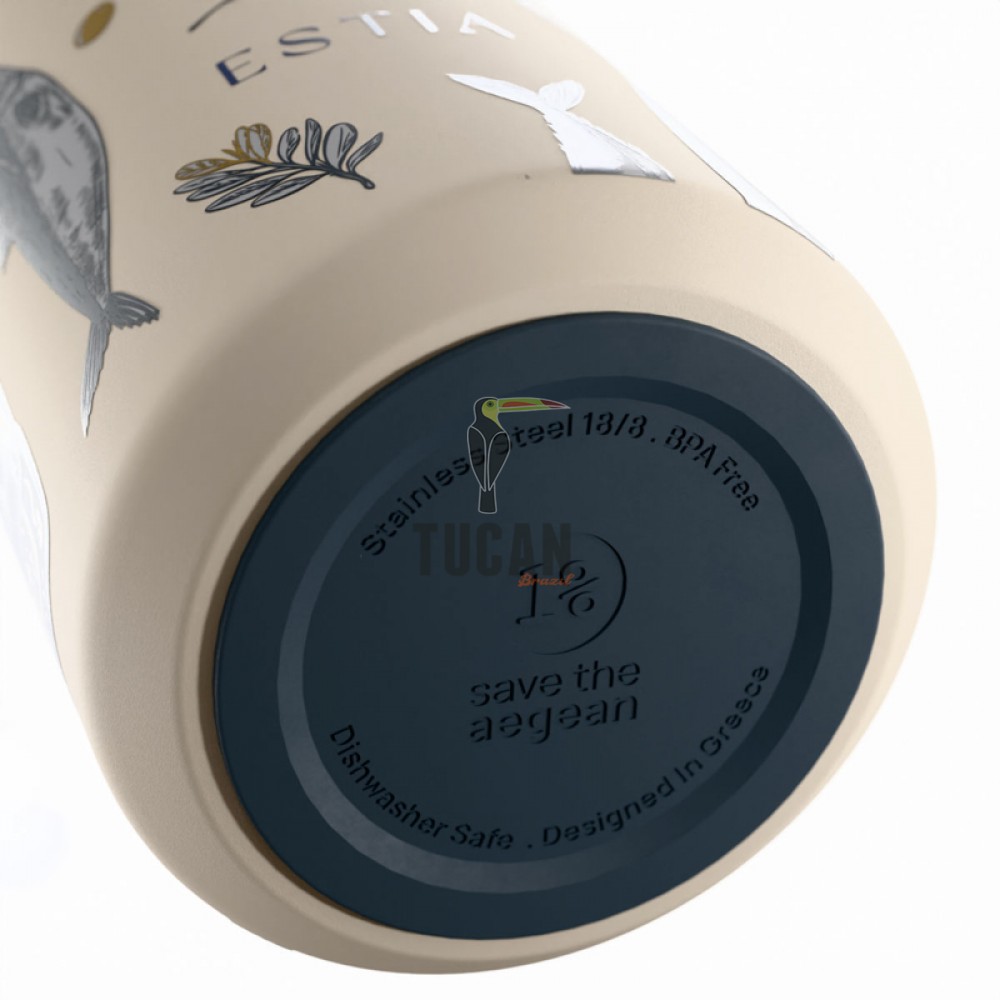 Ποτήρι Θερμός Estia Save the Aegean LENS SALT LIFE 360ml 01-43018