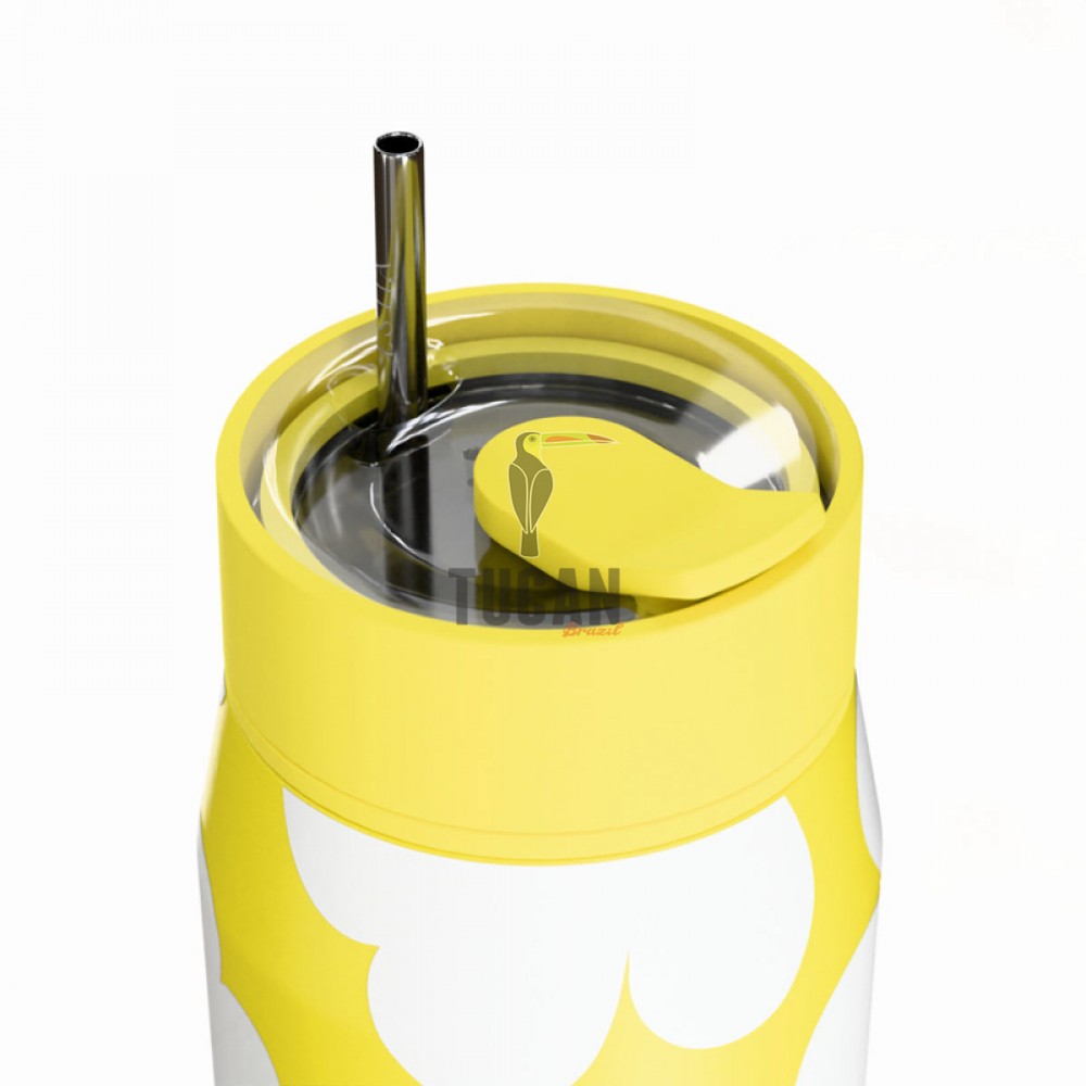 Ποτήρι Θερμός Estia Save the Aegean LENS YELLOW DAISY 360ml 01-43094