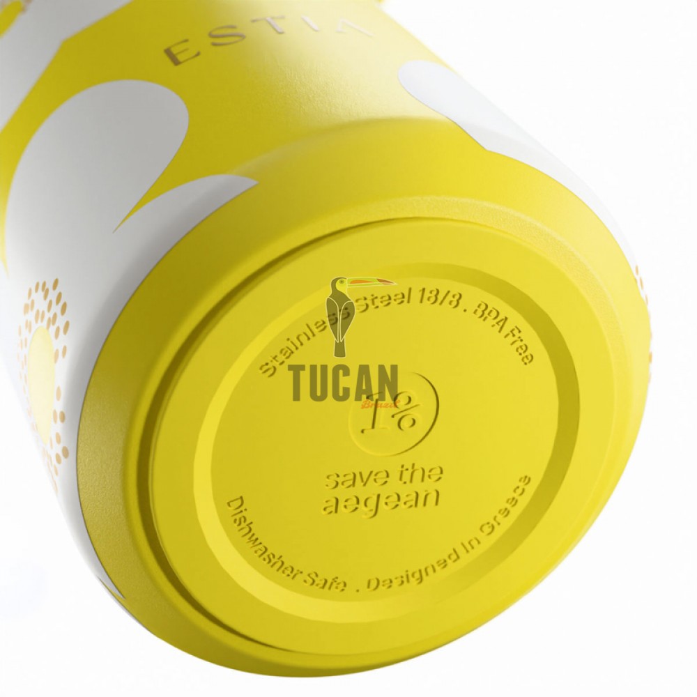 ΘΕΡΜΟΣ ESTIA SAVE THE AEGEAN PULSE YELLOW DAISY 500ml 01-42653
