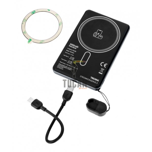TROIKA POWER BANK 3 in 1 "STROMKONSERVE 5" POP50/TI