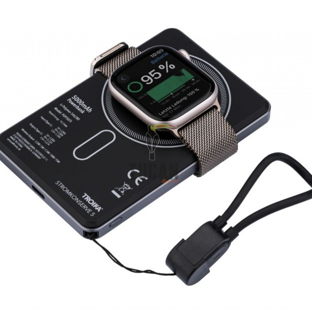 TROIKA POWER BANK 3 in 1 "STROMKONSERVE 5" POP50/TI