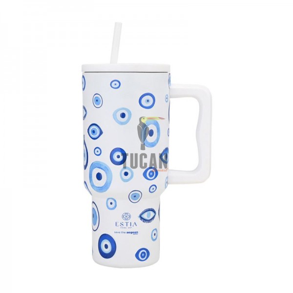 Θερμός ESTIA Straw Tumbler XL 900m SPIRIT OF LUCK 01-35204