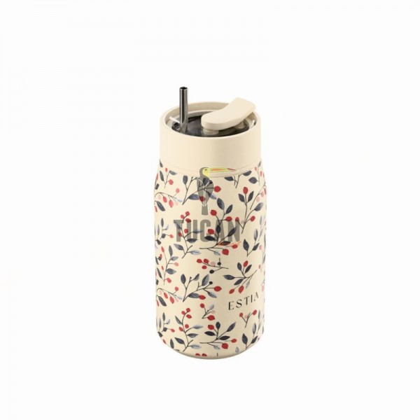 Ποτήρι Θερμός Estia Save the Aegean LENS BLOOM BEIGE 360ml 01-42912
