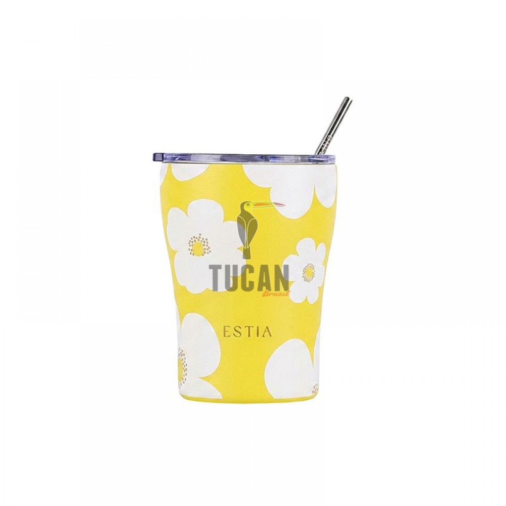 Θερμός ESTIA coffee mug 350ml 01-49041 YELLOW DAISY