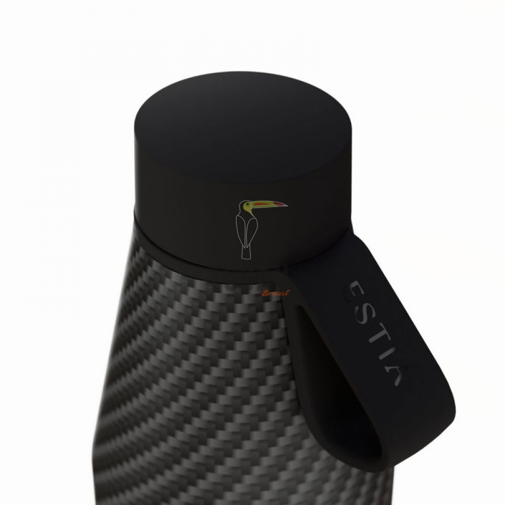 ΘΕΡΜΟΣ ESTIA FLOW SAVE THE AEGEAN 500ml CARBON FIBRE 01-47948