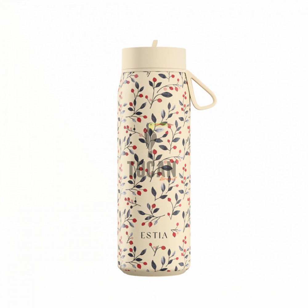 ΘΕΡΜΟΣ ESTIA SAVE THE AEGEAN PULSE BLOOM BEIGE 500ml 01-42462