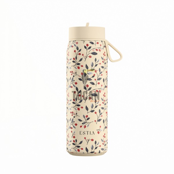 ΘΕΡΜΟΣ ESTIA SAVE THE AEGEAN PULSE BLOOM BEIGE 500ml 01-42462
