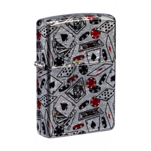Zippo Let the Chips Fall Design 47157 