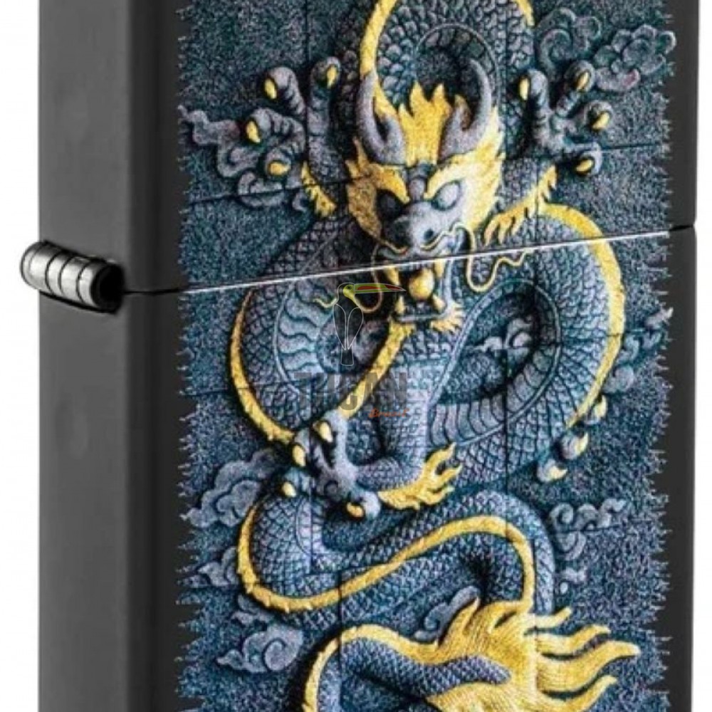Zippo Stone Dragon Design 47181