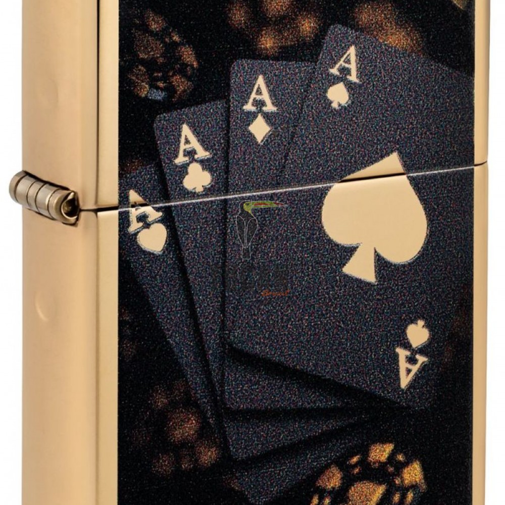 Zippo Lucky Aces Design 47141