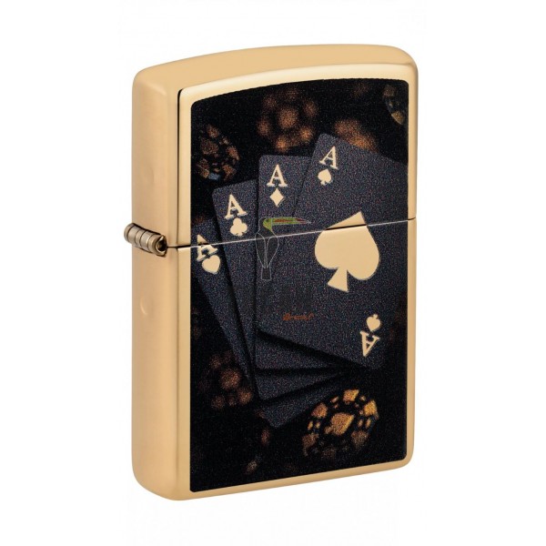 Zippo Lucky Aces Design 47141
