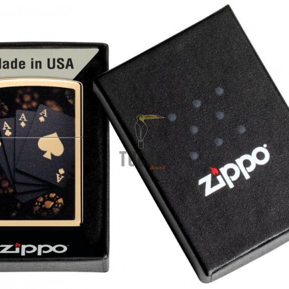 Zippo Lucky Aces Design 47141