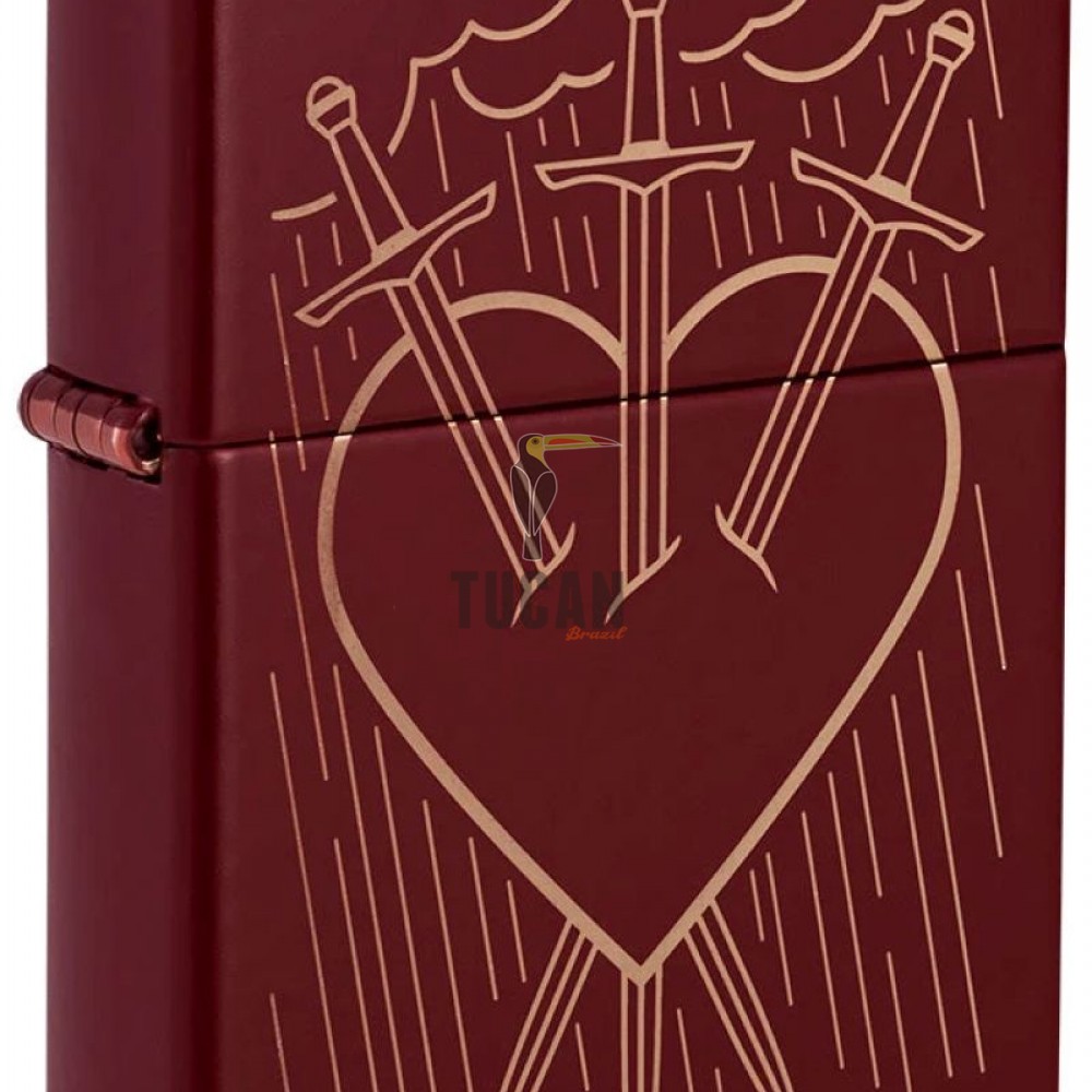 Zippo Heart and Daggers Design 46723