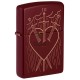Zippo Heart and Daggers Design 46723