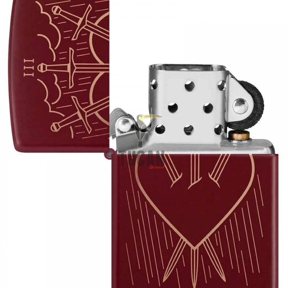 Zippo Heart and Daggers Design 46723