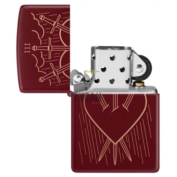 Zippo Heart and Daggers Design 46723