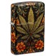 Zippo Leaf and Flowers Design 47139