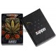 Zippo Leaf and Flowers Design 47139