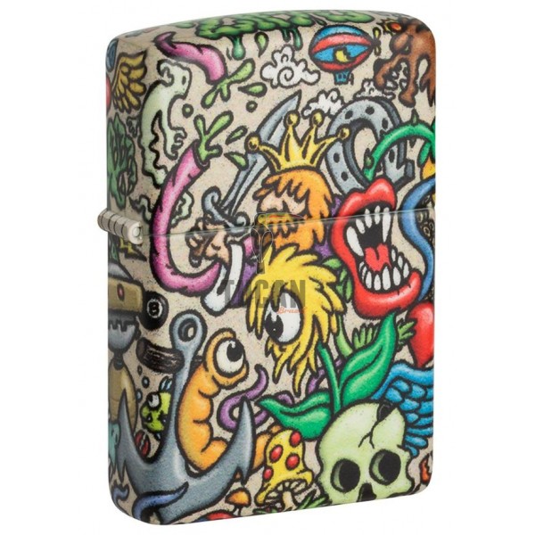Zippo Tatoo Theme Design 48394