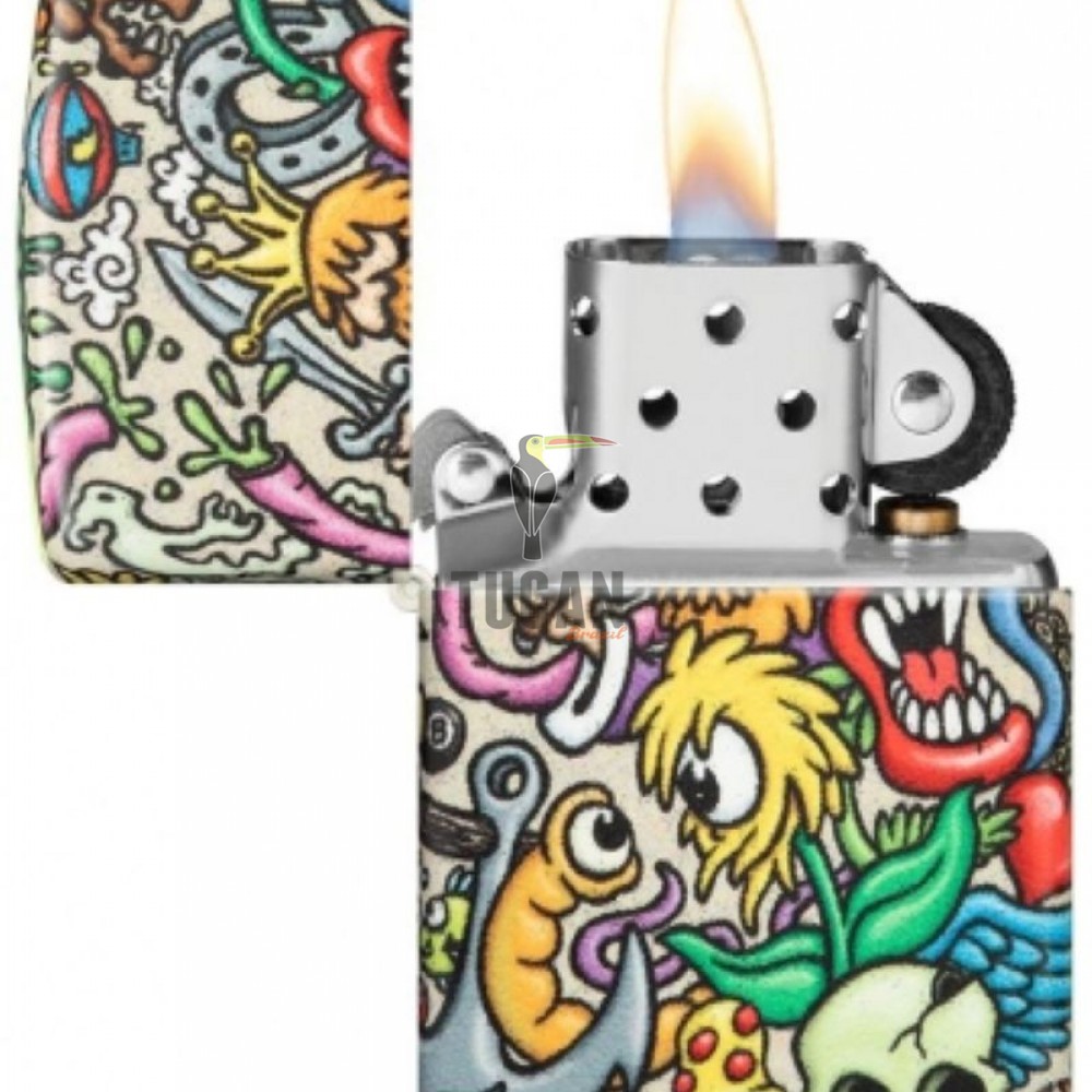 Zippo Tatoo Theme Design 48394