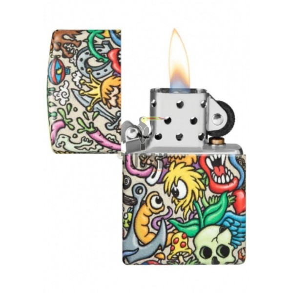 Zippo Tatoo Theme Design 48394