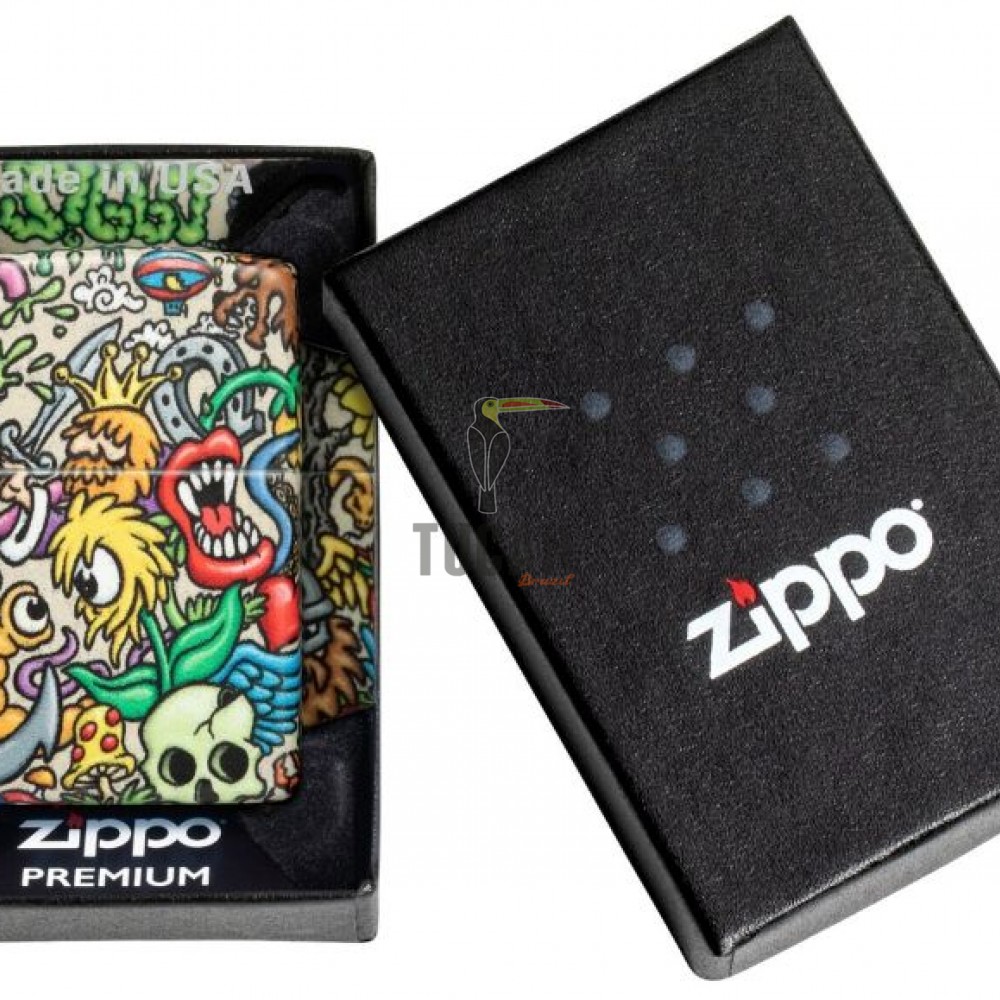 Zippo Tatoo Theme Design 48394